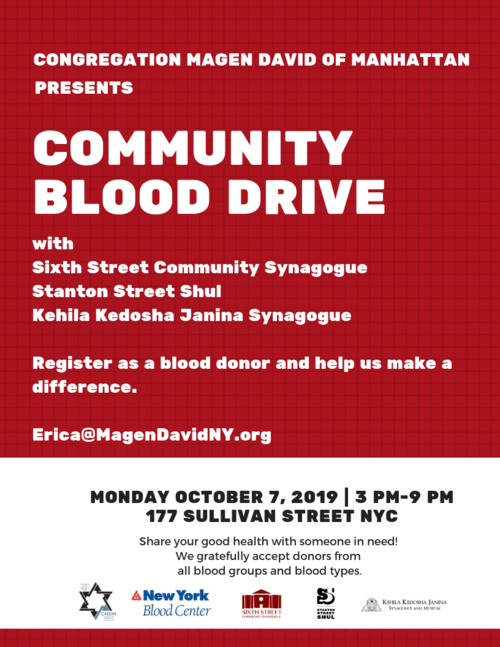Banner Image for Community Blood Drive